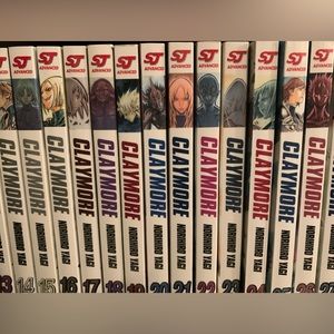 Claymore Books 13-27 English